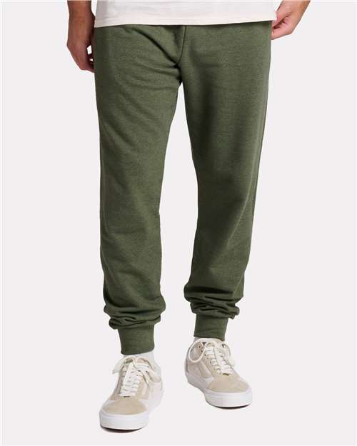 Military Green Heather Ultimate CVC Jogger - IC50MPR