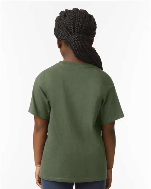 Military Green Softstyle® Youth T-Shirt - 64000B