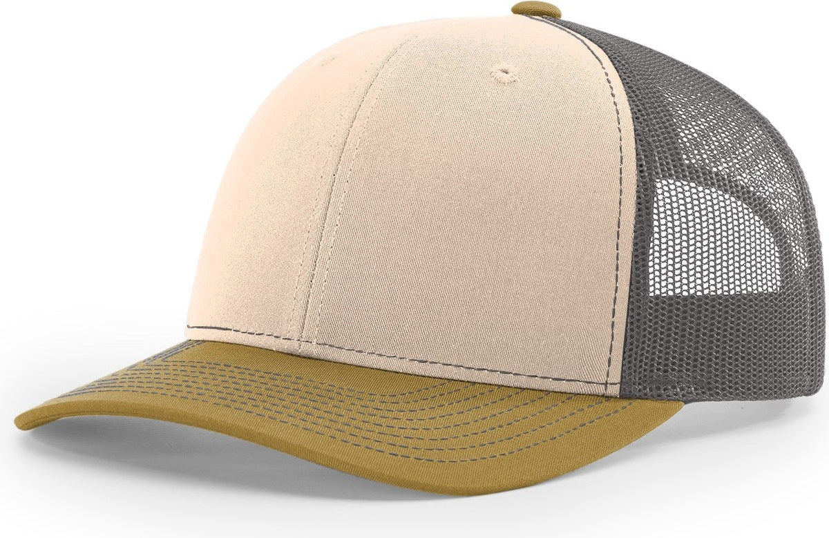 Mink Beige/Charcoal/Amber Gold Trucker