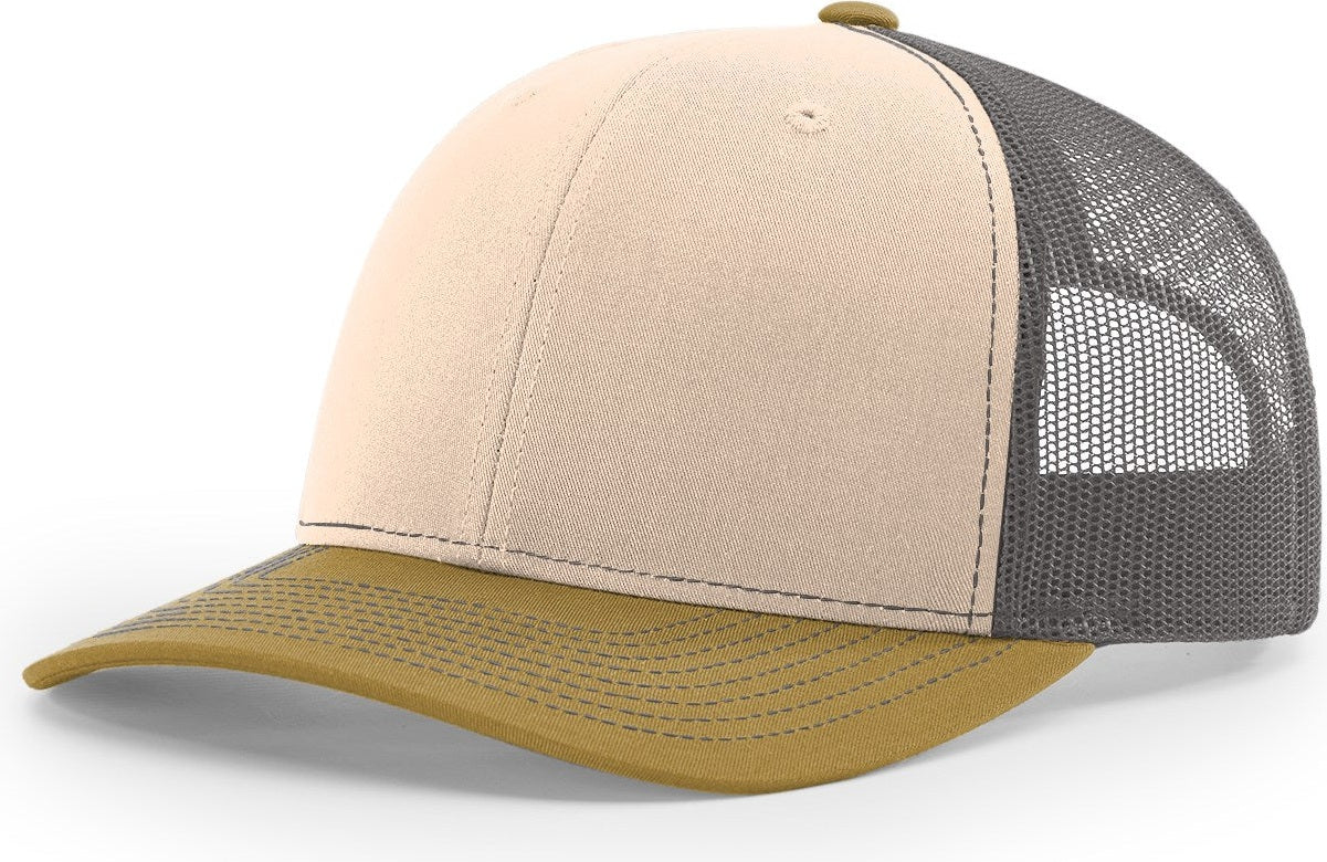 Mink Beige/Charcoal/Amber Gold Trucker