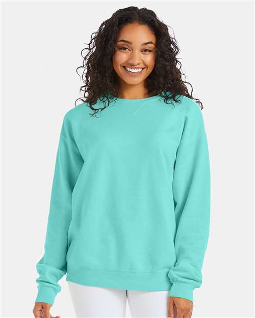 Mint Garment-Dyed Crewneck Sweatshirt - GDH400