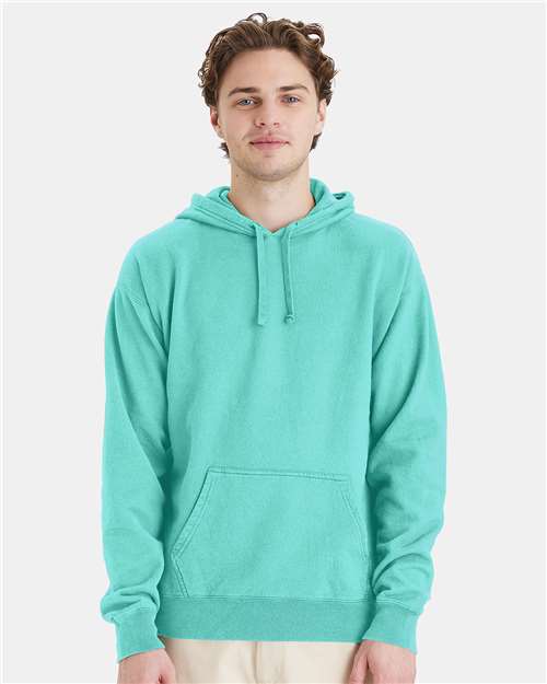 Mint Garment-Dyed Hooded Sweatshirt - GDH450