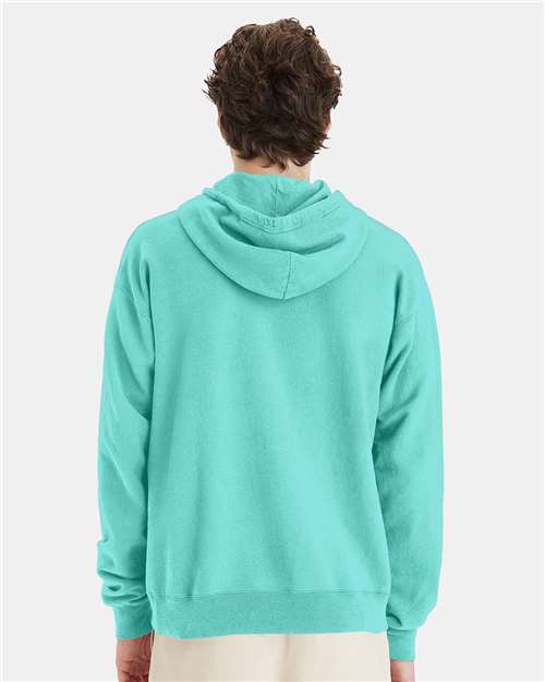 Mint Garment-Dyed Hooded Sweatshirt - GDH450