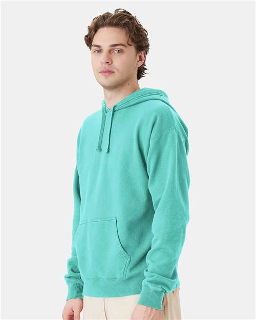 Mint Garment-Dyed Hooded Sweatshirt - GDH450
