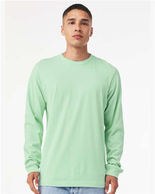 Mint Jersey Long Sleeve Tee - 3501