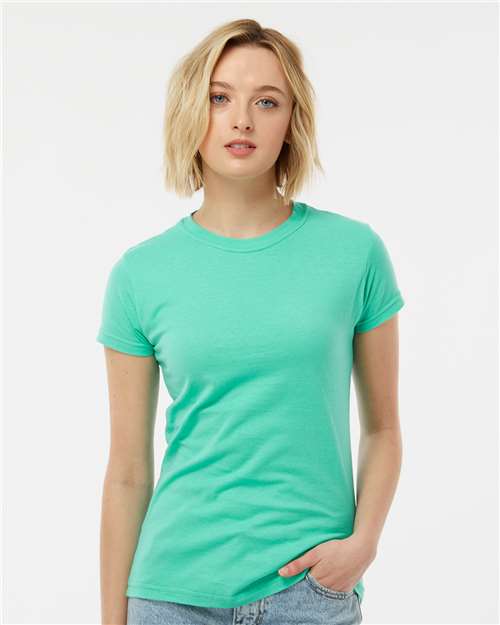 Mint Women's Fine Jersey Slim Fit T-Shirt - 213