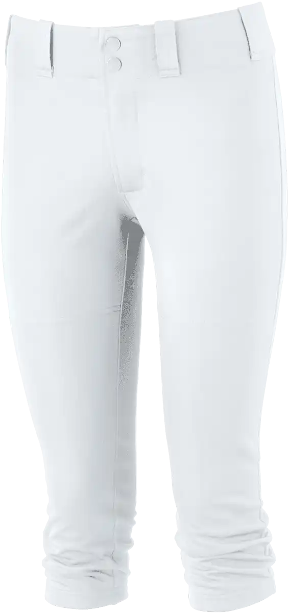 Mizuno Girl’s Prospect Softball Pant - White