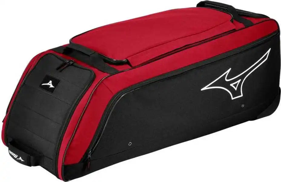Mizuno Samurai Catcher’s Wheel Bag 24 - Red Black