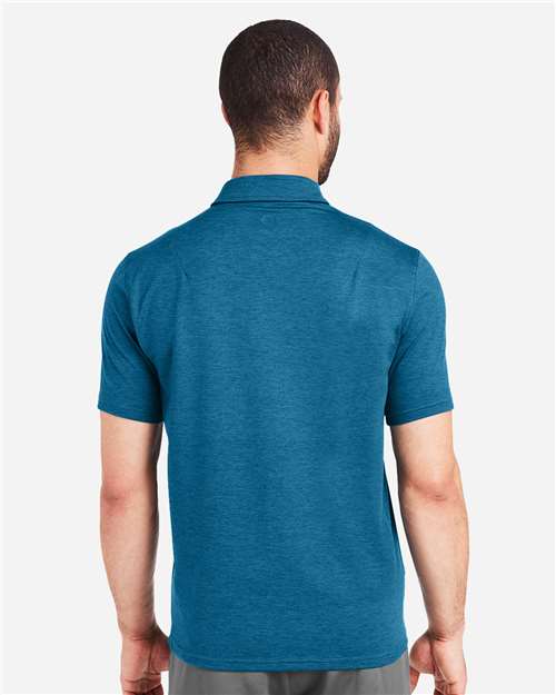 Moroccan Blue Marbled Fairway Polo - MDP1799