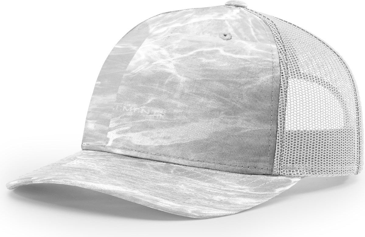 Mossy Oak Elements Bonefish/Lt Printed Five Panel Trucker