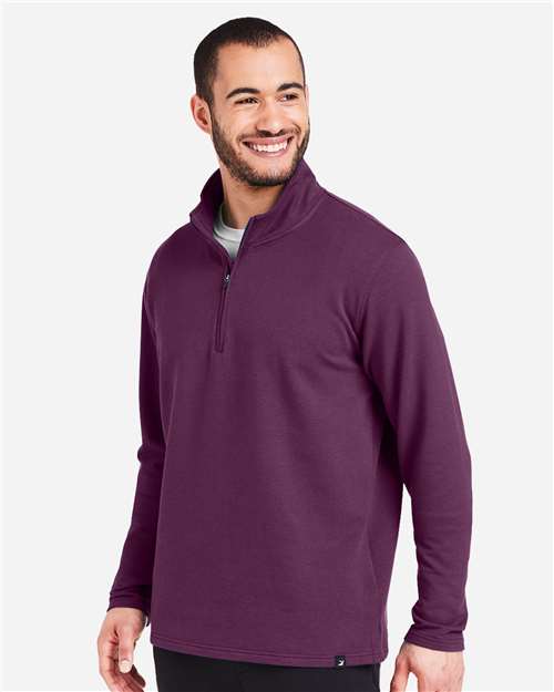 Mulberry Vertex Quarter-Zip Pullover - MDP1733