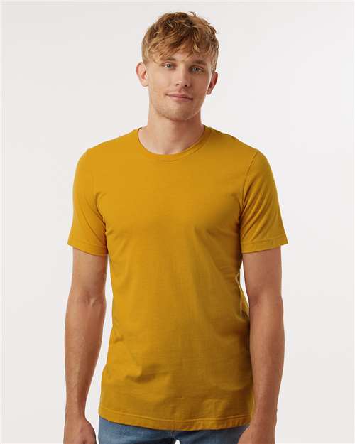Mustard Combed Cotton T-Shirt - 602