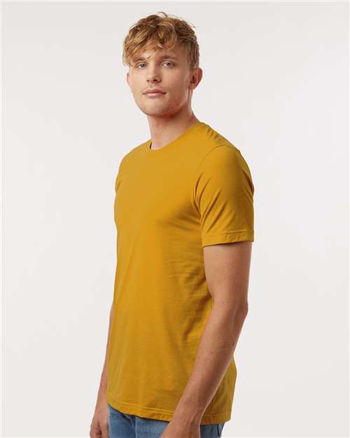 Mustard Combed Cotton T-Shirt - 602