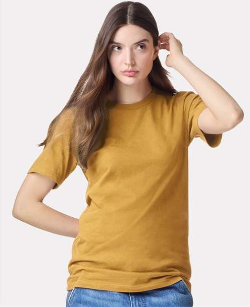 Mustard Fine Jersey Tee - 2001