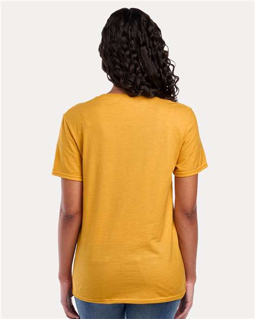 Mustard Heather Premium Blend Ring-Spun T-Shirt - 560MR