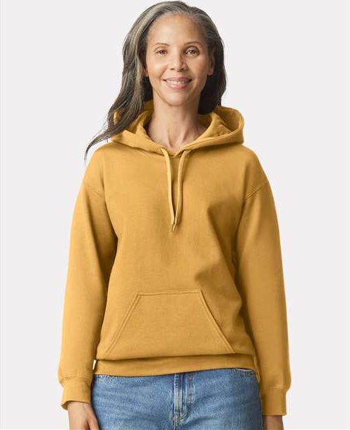 Mustard Softstyle® Midweight Hooded Sweatshirt - SF500