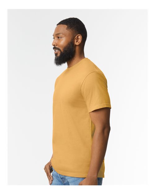 Mustard Softstyle® Midweight T-Shirt - 65000