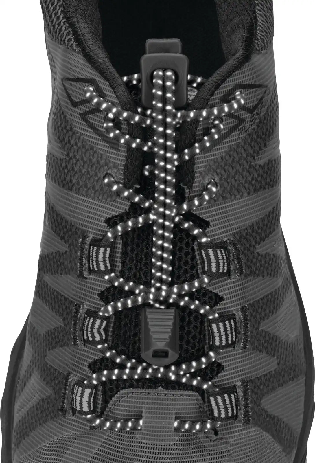 Nathan Sports Ns1171 Run Laces Reflective - Black - Osfm