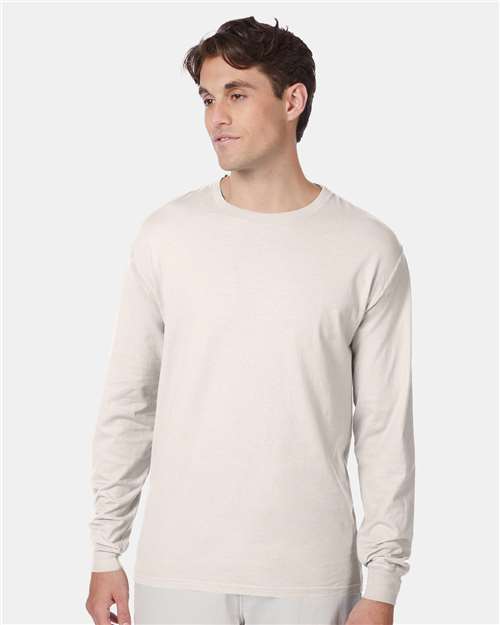 Natural Beefy-T® Long Sleeve T-Shirt - 5186