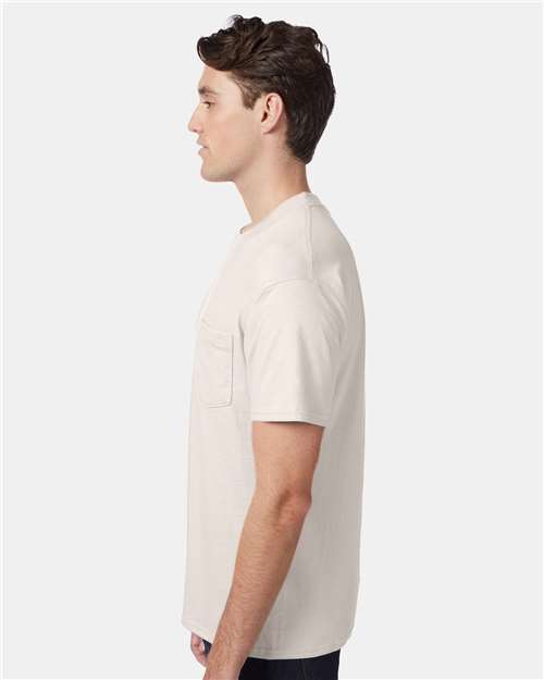 Natural Beefy-T® Pocket T-Shirt - 5190
