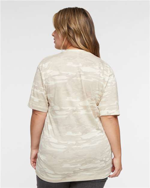 Natural Camo Fine Jersey Tee - 6901