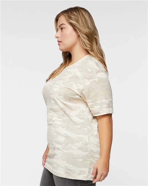 Natural Camo Fine Jersey Tee - 6901