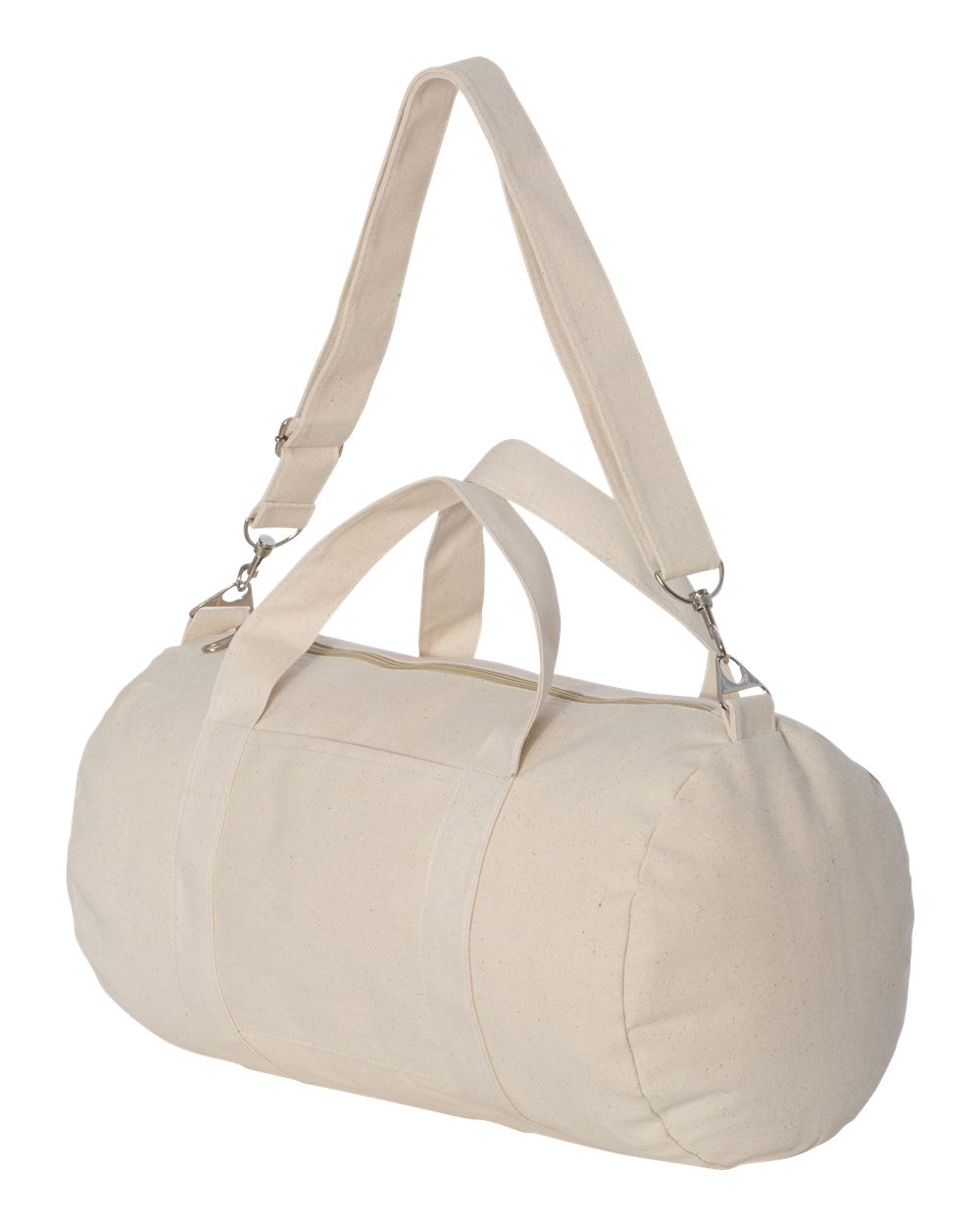 Natural Canvas Duffel Bag - 3301