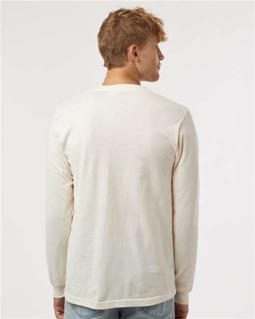 Natural Fine Jersey Long Sleeve T-Shirt - 202LS