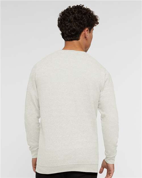Natural Heather Elevated Fleece Crewneck Sweatshirt - 6925