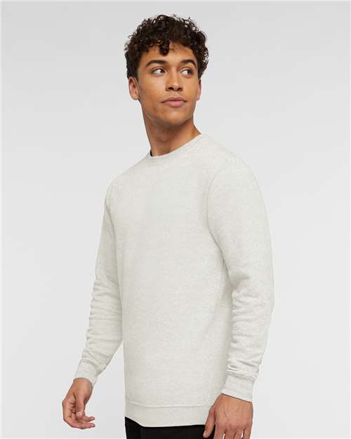 Natural Heather Elevated Fleece Crewneck Sweatshirt - 6925