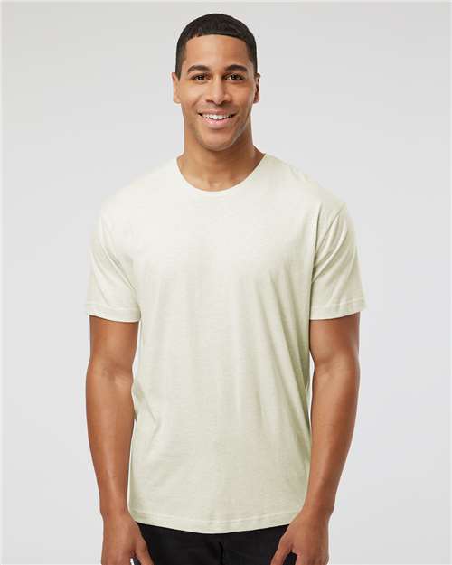 Natural Heather Fine Jersey Tee - 6901