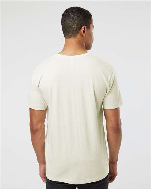 Natural Heather Fine Jersey Tee - 6901