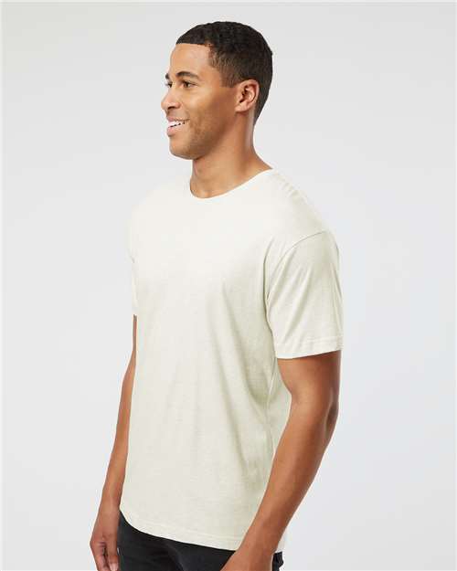 Natural Heather Fine Jersey Tee - 6901
