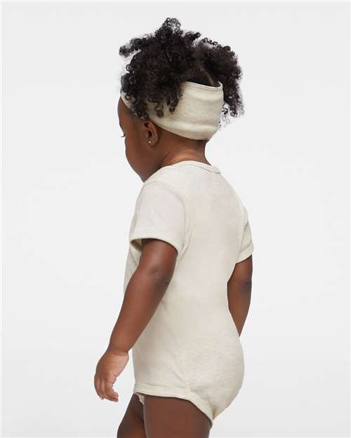 Natural Heather Infant Baby Rib Bodysuit - 4400