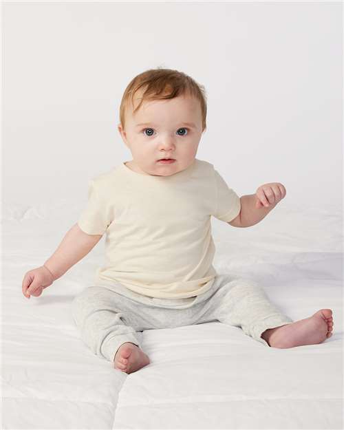 Natural Infant Fine Jersey Tee - 3322
