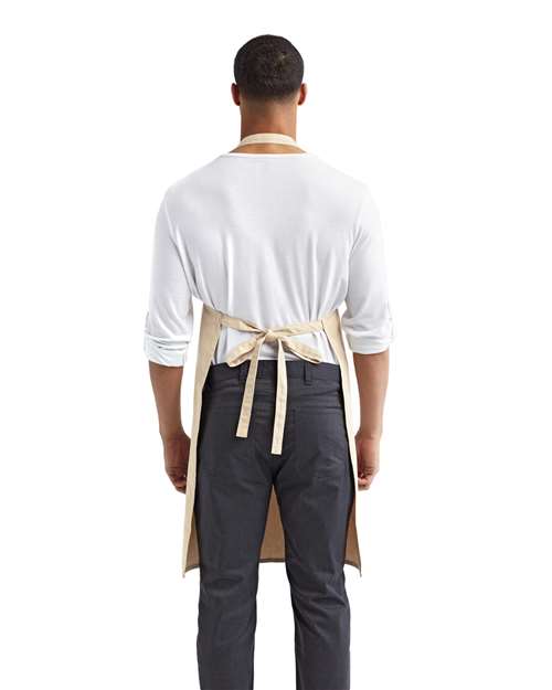Natural Organic Cotton Bib Apron - RP102