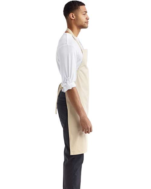 Natural Organic Cotton Bib Apron - RP102