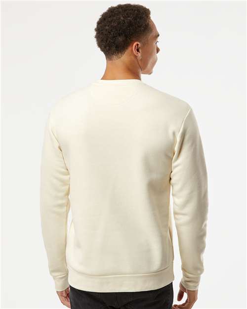 Natural Santa Barbara Pocket Crewneck Sweatshirt - 9001