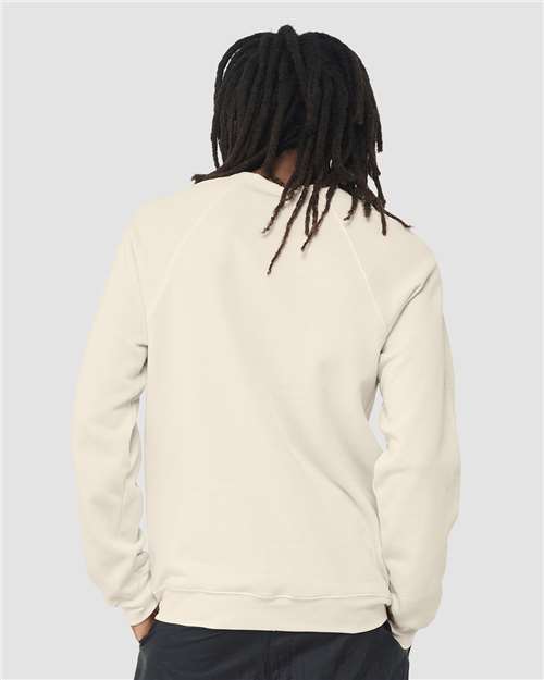 Natural Sponge Fleece Raglan Crewneck Sweatshirt - 3901