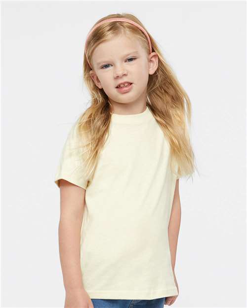 Natural Toddler Fine Jersey Tee - 3321