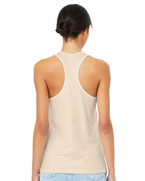 Natural Women's Jersey Racerback Tank - 6008