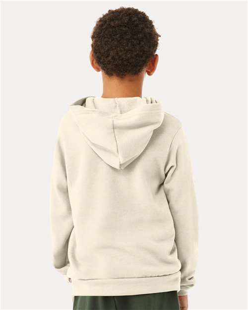 Natural Youth Sponge Fleece Hoodie - 3719Y