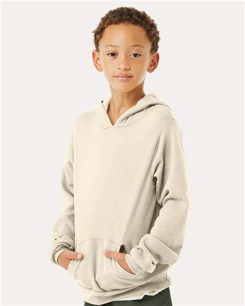 Natural Youth Sponge Fleece Hoodie - 3719Y