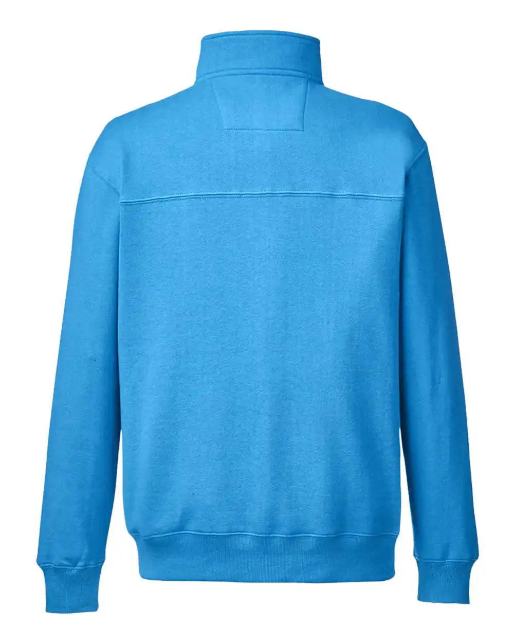 Nautica N17176 Anchor Fleece Quarter-zip Sweatshirt - Azure Blue