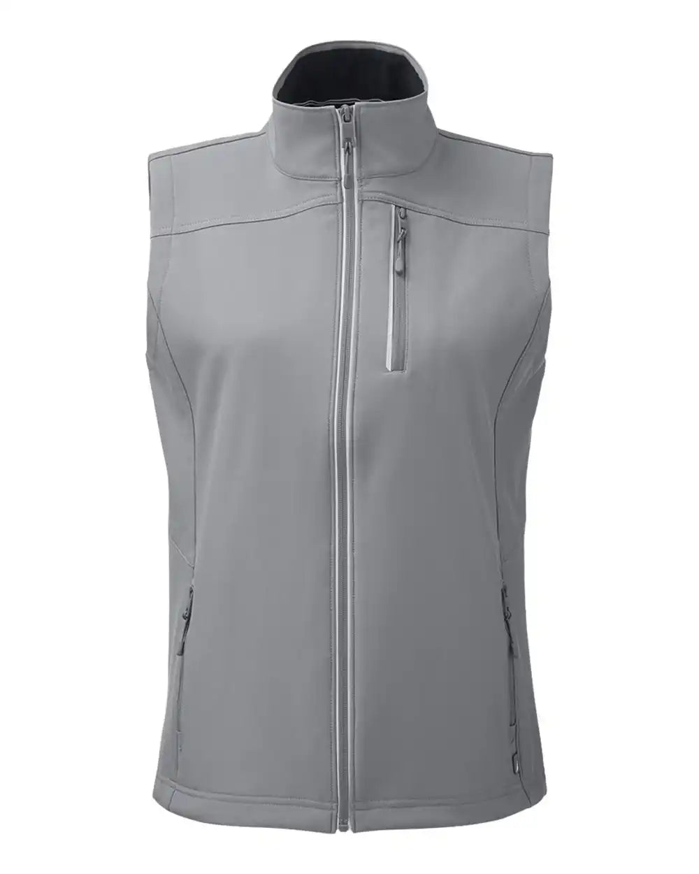 Nautica N17908 Women’s Wavestorm Soft Shell Vest - Graphite - Xs