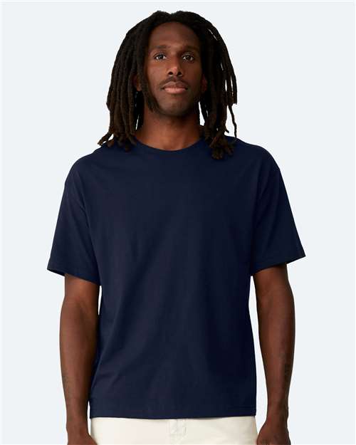 Navy 6 oz. Heavyweight Tee - 3010