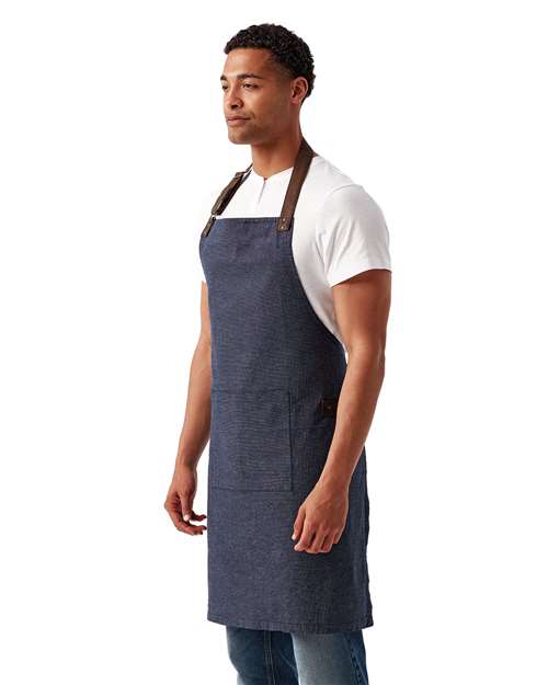 Navy Annex Oxford Apron with Pocket - RP144