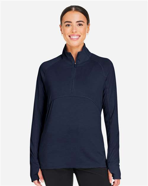 Navy Blazer Women's Bandon Quarter-Zip Pullover - PG400W