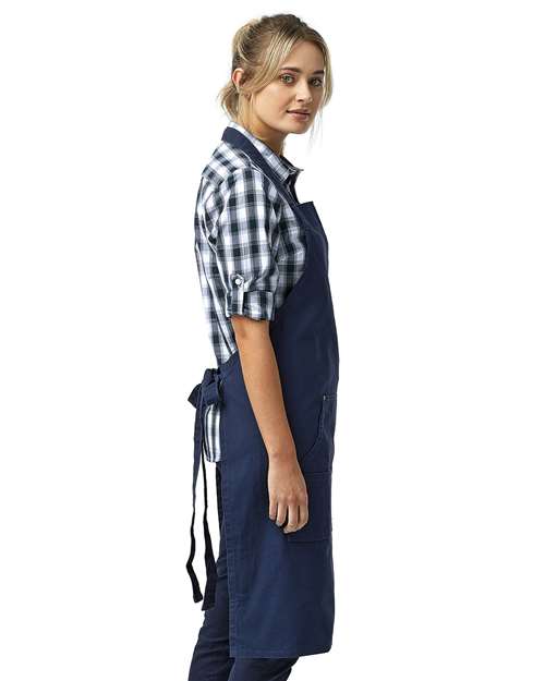Navy Calibre Heavy Canvas Apron with Pocket - RP137