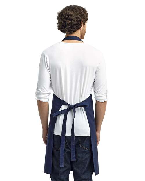 Navy Calibre Heavy Canvas Bib Apron - RP130